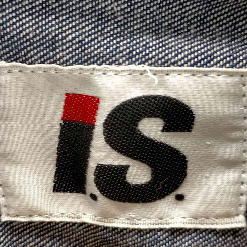 アイエスイッセイミヤケ I.S. ISSEY MIYAKE 80S デニムジャケット レディース JPN:M