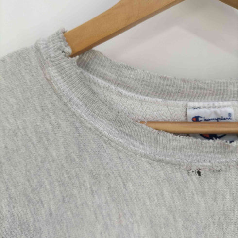 チャンピオン Champion 90s メキシコ製 NORTHWESTERN アーチカレッジロゴ 袖目付き クルーネックスウェット メンズ import:XXL