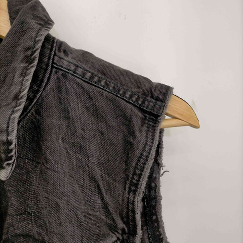 リーバイス Levis ブラックデニム べスト メンズ JPN:M
