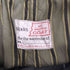 シアーズ Sears 70-80S ALL WEATHER COAT 裏地 サテン ストライプ チェック柄 ステンカラー コート メンズ