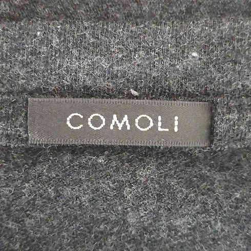 コモリ COMOLI 23AW ウール天竺 長袖クルー メンズ JPN:2