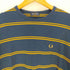 フレッドペリー FRED PERRY 別注 ロゴ刺繍 ロングスリーブ ボーダーTシャツ メンズ import:L