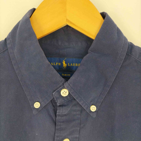 ラルフローレン RALPH LAUREN SLIM FIT ポニー刺繍 BD シャツ メンズ M