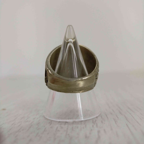 カラーストーン カレッジリング メンズ