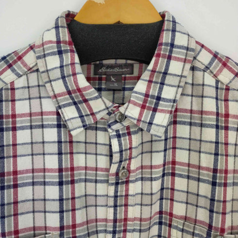 エディーバウアー Eddie Bauer コットンチェックネルシャツ メンズ JPN:XL