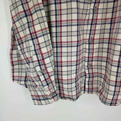 エディーバウアー Eddie Bauer コットンチェックネルシャツ メンズ JPN:XL