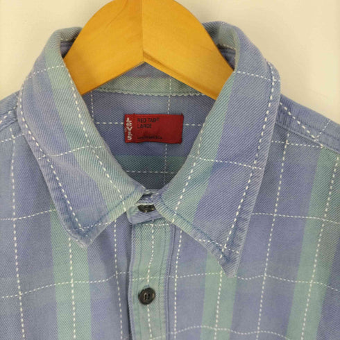 リーバイス Levis RED TAB ツイルチェックシャツ メンズ L