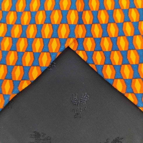 ブルックスブラザーズ BROOKS BROTHERS USA製 総柄 シルク ネクタイ メンズ