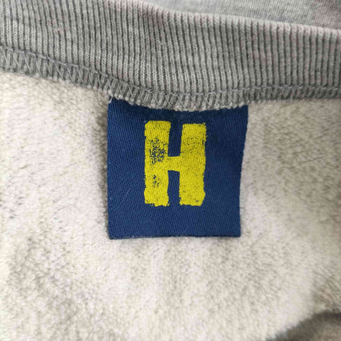 ヒステリックグラマー HYSTERIC GLAMOUR 袖切替 ワッペンロゴ スウェット レディース FREE