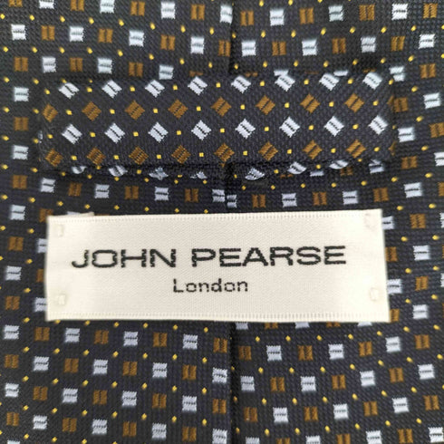 ジョンピアース JOHN PEARSE 総柄 ネクタイ メンズ