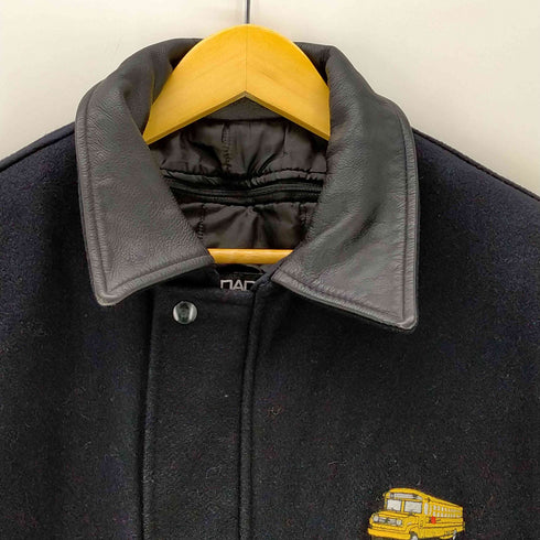 カナダ スポーツウェアー CANADA SPORTSWEAR CO. KATHY SCHOOL BUS ライナー付き 袖レザー切替 スタジャン メンズ