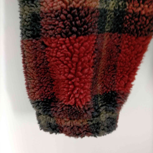 ウールリッチ WOOLRICH OLD ボアブルゾン チェック メンズ import:XL