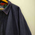 ウールリッチ WOOLRICH 80S 紺タグ USA製 裏地チェック 比翼 ジップアップ ウールブルゾン メンズ import:XL
