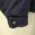 ウールリッチ WOOLRICH 80S 紺タグ USA製 裏地チェック 比翼 ジップアップ ウールブルゾン メンズ import:XL
