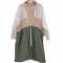 ザラ ZARA カラーブロックオーバーサイズレインコート レディース import:M