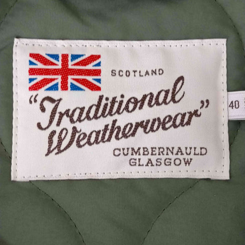 トラディショナルウェザーウェア Traditional Weatherwear QUILTED JACKET 004 メンズ 40