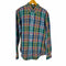 ラルフローレン RALPH LAUREN 90-2000s チェック柄 リネン/シルク BDネルシャツ メンズ import:M