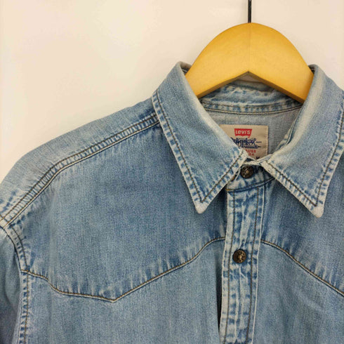 リーバイス Levis 90s Vintage L/S Denim Shirt ヴィンテージ スナップボタン デニム L/S シャツ メンズ import:M