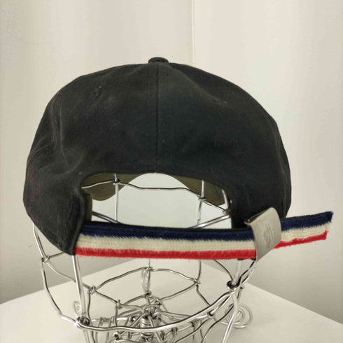 モンクレール MONCLER BERRETTO BASEBALL ベースボールキャップ フェルトロゴパッチ BLACK(999) メンズ
