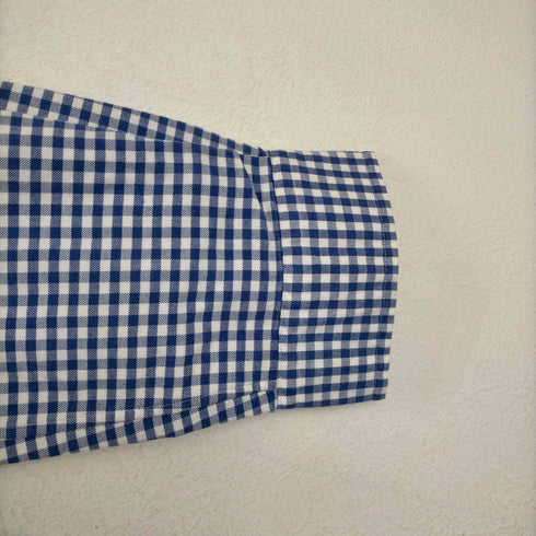 ラルフローレン RALPH LAUREN 00S ポニー刺繍 ギンガムチェック BDシャツ メンズ import:M