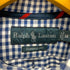 ラルフローレン RALPH LAUREN 00S ポニー刺繍 ギンガムチェック BDシャツ メンズ import:M
