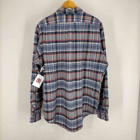 ラルフローレン RALPH LAUREN CLASSIC FIT ロゴ刺繍チェックL/S シャツ メンズ JPN:L