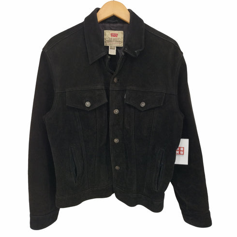 リーバイス Levis 90S SAMPLE GARMENT 3rd TYPE SUEDE JACKET スエード レザー トラッカー ジャケット メンズ import:M