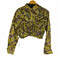 ザラ ZARA CROPPED KNOTTED BLOUSE レディース US S