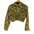 ザラ ZARA CROPPED KNOTTED BLOUSE レディース US S