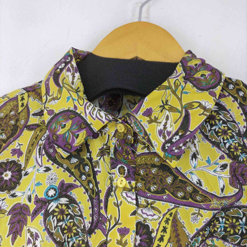 ザラ ZARA CROPPED KNOTTED BLOUSE レディース US S