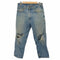 カーハート Carhartt 90-00S ビッグシルエット ダメージ テーパード デニム パンツ メンズ