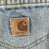 カーハート Carhartt 90-00S ビッグシルエット ダメージ テーパード デニム パンツ メンズ