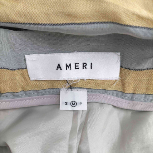 アメリ AMERI 20SS STRIPE STUDS WIDE PANTS レディース M
