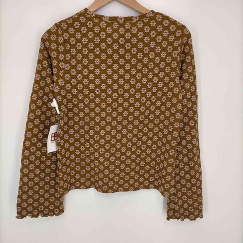 フリークスストア FREAKS STORE フラワーストレッチロンT レディース FREE