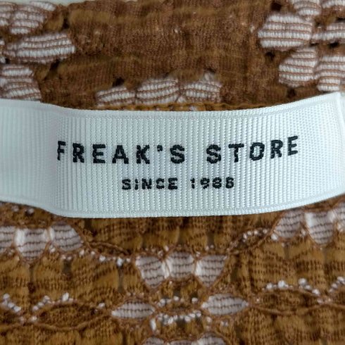 フリークスストア FREAKS STORE フラワーストレッチロンT レディース FREE
