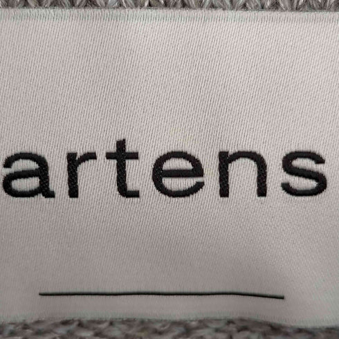 artens シルク混 襟付 カーディガン レディース 5