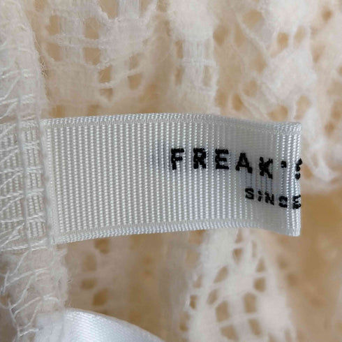 フリークスストア FREAKS STORE ストレッチメッシュ襟トップス レディース FREE
