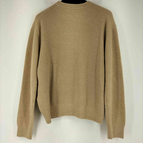 メゾンキツネ MAISON KITSUNE メゾンキツネ クルーネックニット BOLD FOX HEAD PATCH ニット メンズ JPN:S