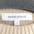 メゾンキツネ MAISON KITSUNE メゾンキツネ クルーネックニット BOLD FOX HEAD PATCH ニット メンズ JPN:S