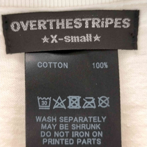 オーバーザストライプス OVER THE STRIPES キャラクタープリント Tシャツ メンズ JPN:XS