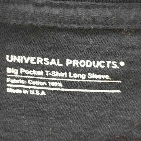 ユニバーサルプロダクツ UNIVERSAL PRODUCTS Big Pocket T-Shirt Long Sleeve メンズ JPN:M