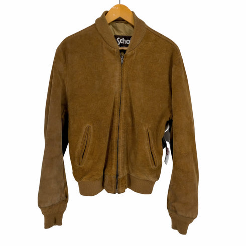 ショット Schott MADE IN USA 茶タグ スウェードブルゾンジャケット メンズ US:40