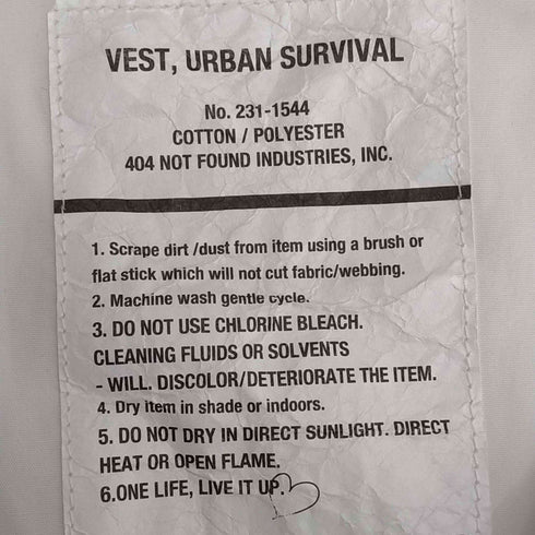 フリークスストア FREAKS STORE Military Vest URBAN SURVIVAL ミリタリーベスト メンズ JPN:M