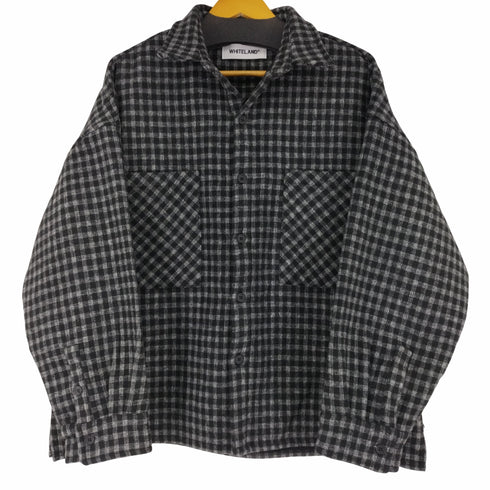 ホワイトランド WHITELAND 22AW チェックボックスシャツ BOX SHIRT/ボックスシャツ メンズ FREE