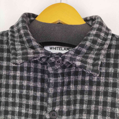 ホワイトランド WHITELAND 22AW チェックボックスシャツ BOX SHIRT/ボックスシャツ メンズ FREE