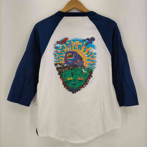 BADGER SPORT ©2000 GDP. Inc デッドベア 両面プリントラグランTシャツ メンズ import:M