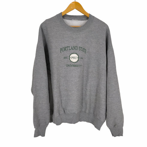 PORTLAND STATE 刺繍スウェット メンズ