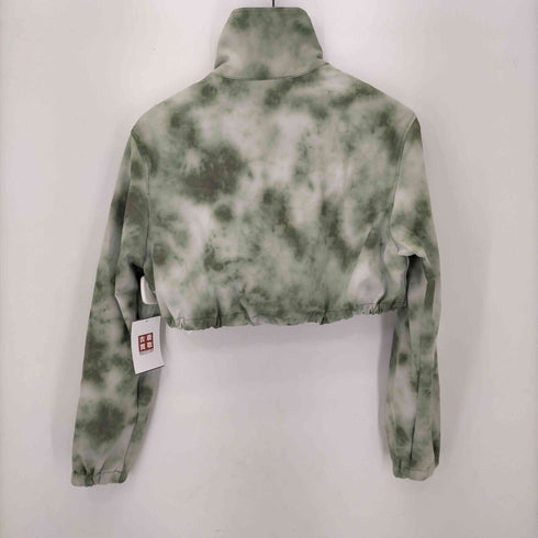 ザラ ZARA タイダイクロップドスウェットシャツ レディース import:M