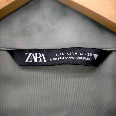 ザラ ZARA タイダイクロップドスウェットシャツ レディース import:M