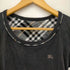 バーバリーブルーレーベル BURBERRY BLUE LABEL ワンポイントロゴ刺繍S/Sカットソー レディース EUR:38